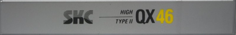 Compact Cassette SKC QX 46 Type II Chrome 1990 North America