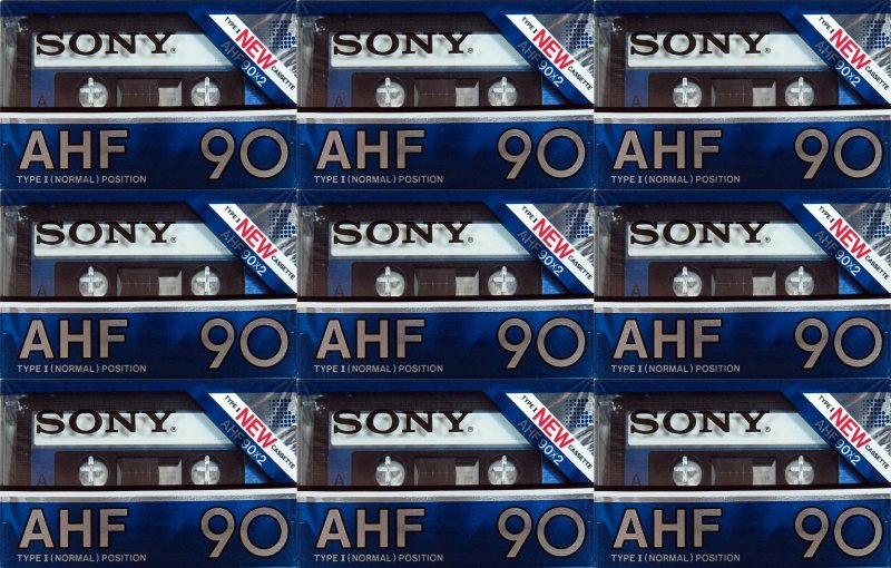 Compact Cassette: Sony  - AHF 90