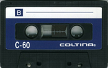 Compact Cassette Coltina 60 Type I Normal 1984 Japan