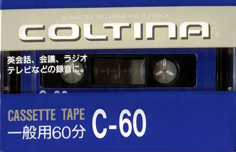 Compact Cassette Coltina 60 Type I Normal 1984 Japan