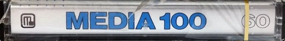 Compact Cassette Media 100 60 "100" Type I Normal 1975 South Korea