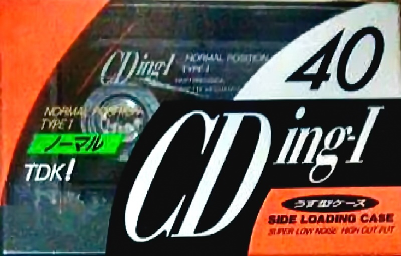 Compact Cassette: TDK  - CDing 1 40