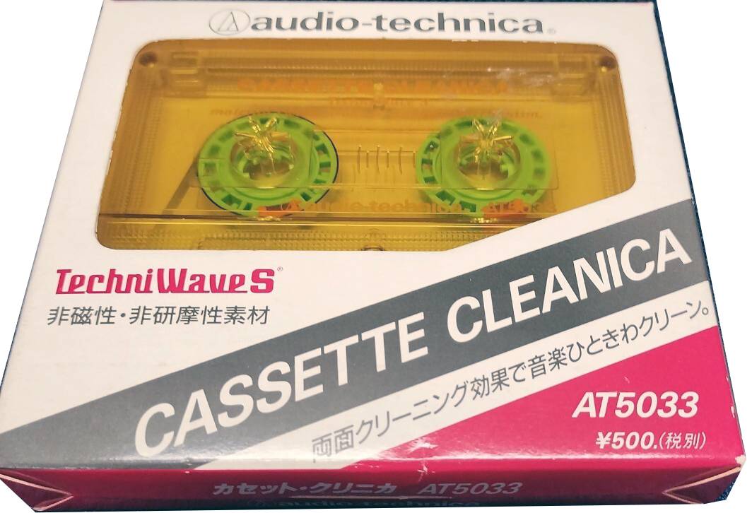 Blister audio-technica "AT5033 Techni Wave S" Cleaning Cassette Japan