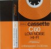 Compact Cassette Hema 60 Type I Normal 1978 Netherlands