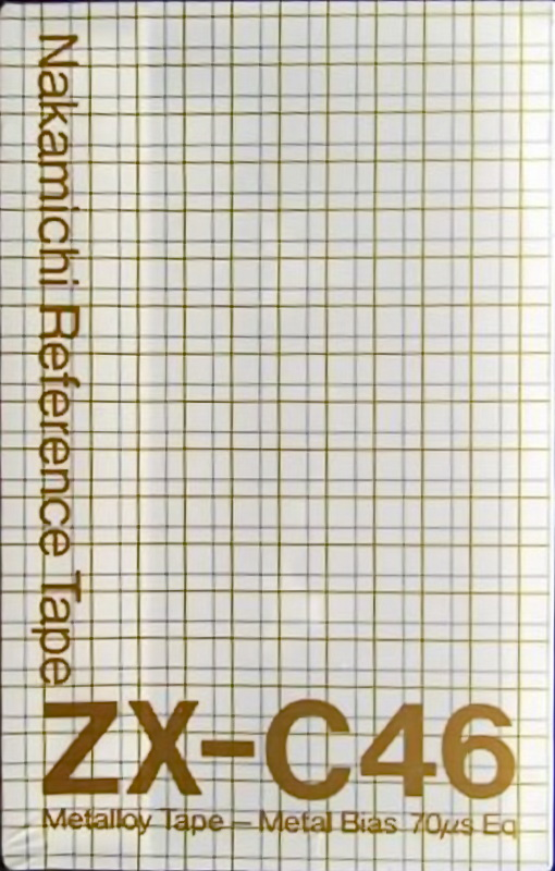 Compact Cassette Nakamichi ZX 46 Type IV Metal 1983 Worldwide