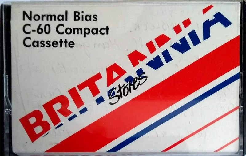 Compact Cassette Britannia 60 Type I Normal Hong Kong