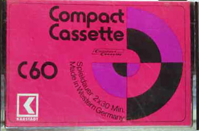 Compact Cassette Karstadt 60 Type I Normal 1975 Germany
