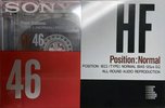 Compact Cassette Sony HF 46 Type I Normal 1991 Europe