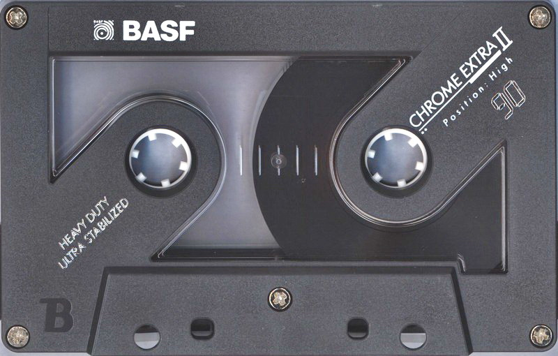 Compact Cassette BASF Chrome Extra II 90 Type II Chrome 1992 Europe