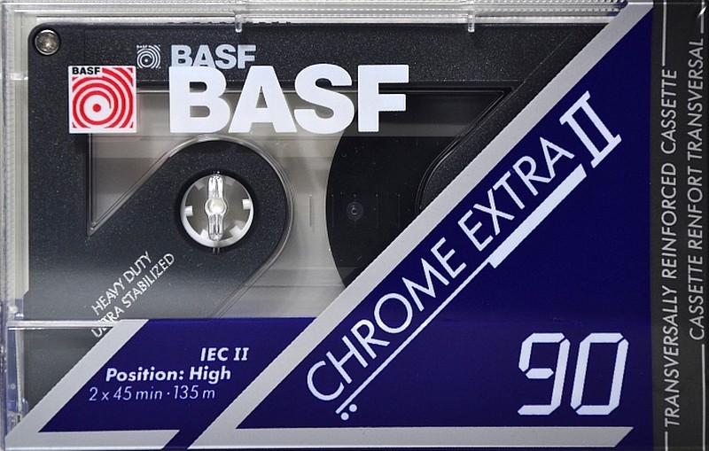 Compact Cassette: BASF  - Chrome Extra II 90