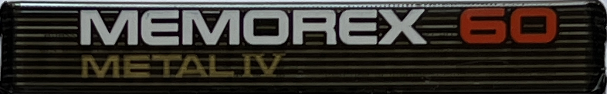 Compact Cassette Memorex Metal IV 60 Type IV Metal 1982 Europe