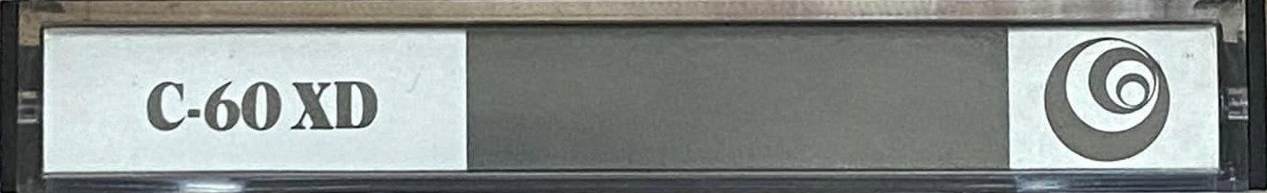 Compact Cassette Tandberg 60 "C-60XD" Type II Chrome 1975 Worldwide