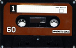 Compact Cassette Gold 60 Type I Normal Germany
