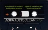 Compact Cassette AGFA "Audioclean" Cleaning Cassette 1982 Europe