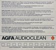 Compact Cassette AGFA "Audioclean" Cleaning Cassette 1982 Europe