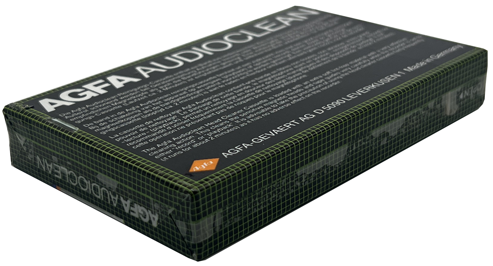 Compact Cassette AGFA "Audioclean" Cleaning Cassette 1982 Europe