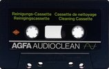 Compact Cassette AGFA "Audioclean" Cleaning Cassette 1982 Europe