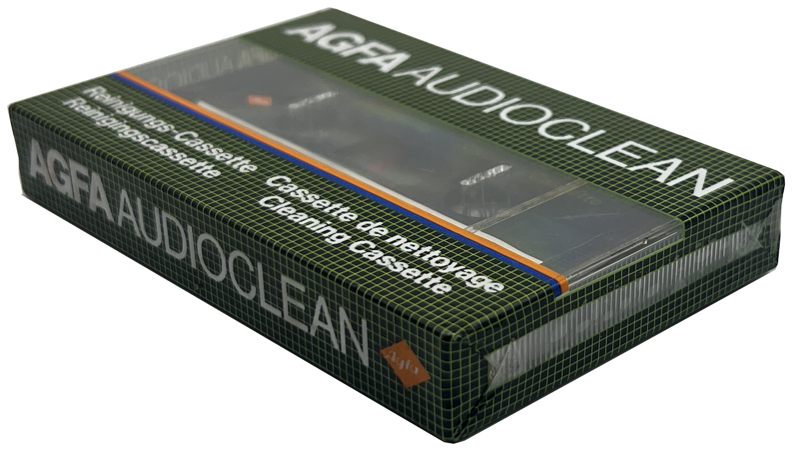 Compact Cassette AGFA "Audioclean" Cleaning Cassette 1982 Europe