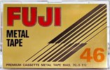 Compact Cassette Fuji 46 Type IV Metal 1977 Worldwide