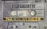 Compact Cassette Fuji 46 Type IV Metal 1977 Worldwide