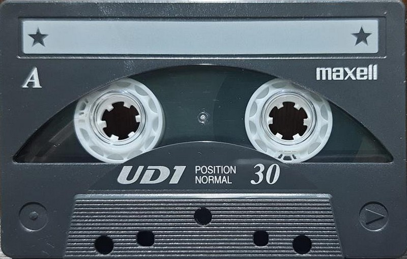 Compact Cassette Maxell UDI / UD1 30 "UD1-30L" Type I Normal 1997 Japan
