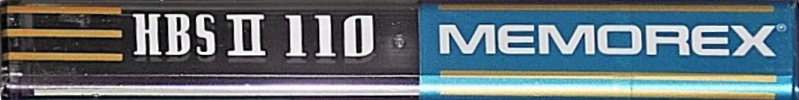 Compact Cassette Memorex HBS II 110 Type II Chrome 1994 North America