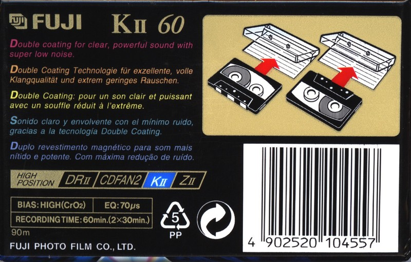 Compact Cassette: FUJI Fuji - KII 60