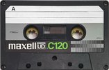 Compact Cassette Maxell UD 120 Type I Normal 1972 Worldwide