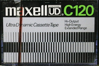 Compact Cassette Maxell UD 120 Type I Normal 1972 Worldwide