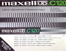 Compact Cassette Maxell UD 120 Type I Normal 1972 Worldwide