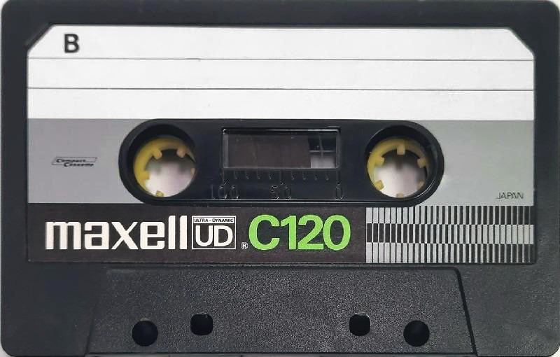 Compact Cassette Maxell UD 120 Type I Normal 1972 Worldwide