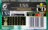Compact Cassette Sony UX-S 90 Type II Chrome 1999 Europe