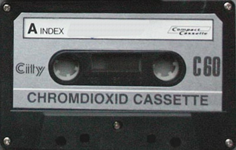 Compact Cassette City 60 Type II Chrome 1977 Europe
