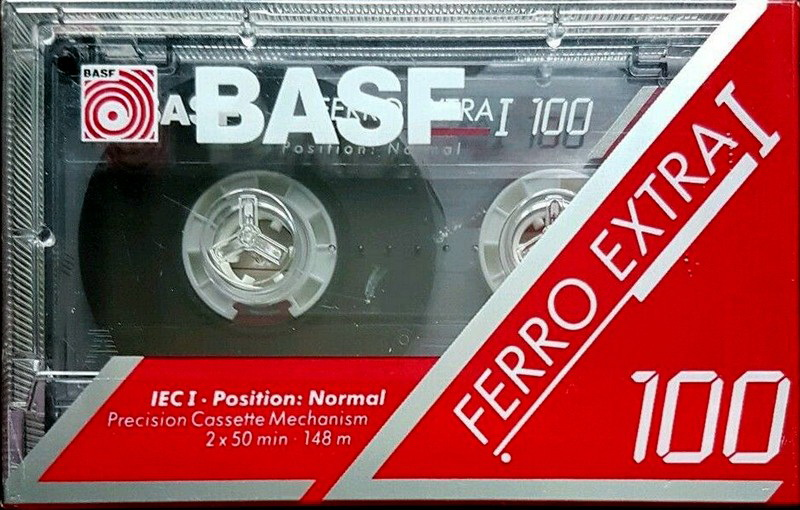 Compact Cassette BASF Ferro Extra I 100 Type I Normal 1991 Europe
