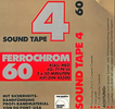 Compact Cassette Sound 2000 Sound Tape 4 60 "Ferrochrom" Type III Ferro Chrome 1978 Germany