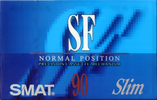 Compact Cassette Smat SF 90 Type I Normal 1995 South Korea