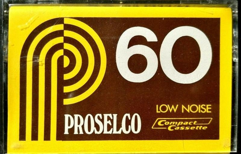 Compact Cassette Proselco 60 Type I Normal 1978 Hong Kong