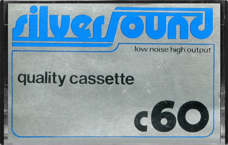 Compact Cassette: Unknown Silver Sound -  60