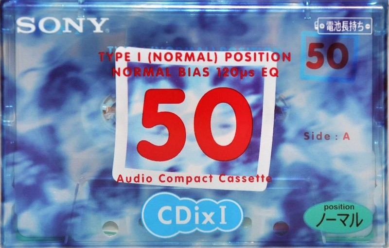 Compact Cassette: Sony  - CDix I 50