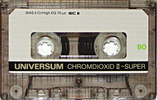 Compact Cassette Universum Super 90 Type II Chrome 1983 Europe