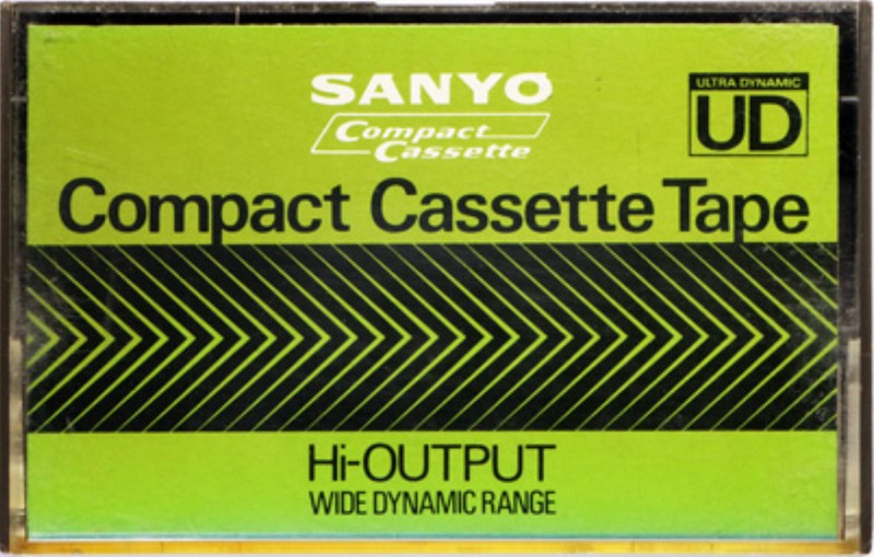 Compact Cassette Sanyo UD 90 Type I Normal 1974 Japan