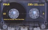 Compact Cassette Fuji DR-I 60 Type I Normal 1995 North America