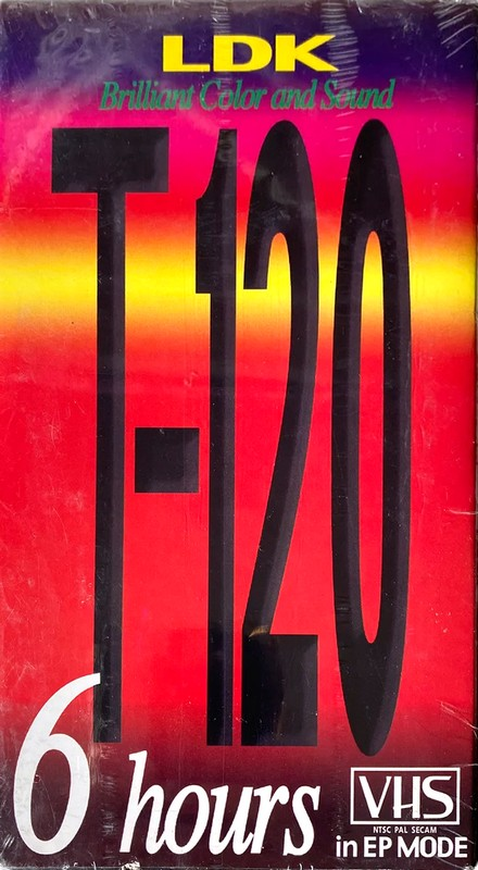 VHS, Video Home System LDK 120 Type I Normal USA