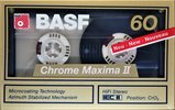 Compact Cassette BASF Chrome Maxima II 60 Type II Chrome 1989 North America
