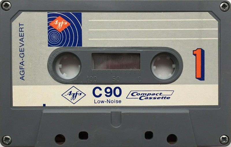 Compact Cassette AGFA 90 Type I Normal 1969 Europe