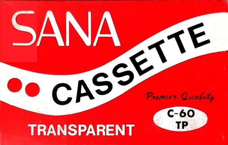 Compact Cassette Sana 60 "TP" Type I Normal 1982 Japan
