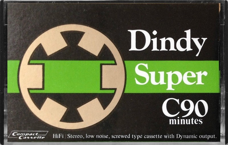 Compact Cassette Dindy 90 Type I Normal 1978 UK