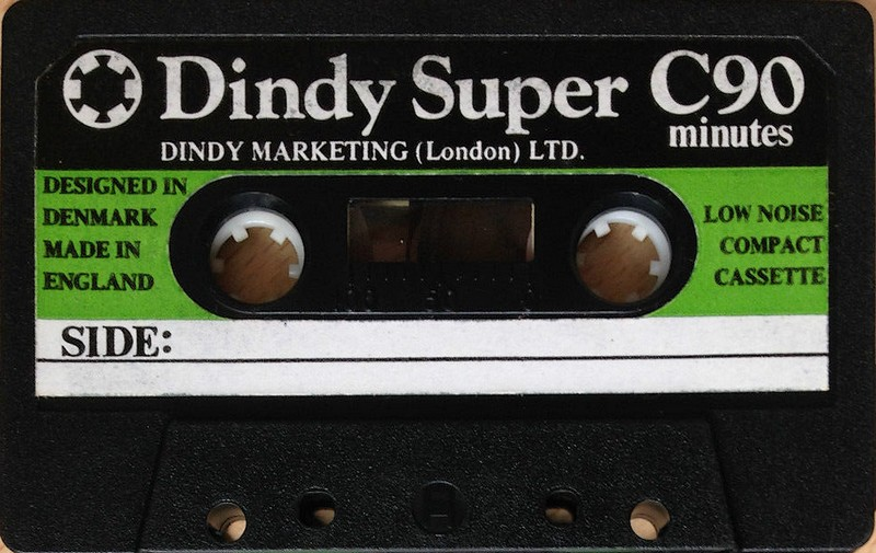 Compact Cassette Dindy 90 Type I Normal 1978 UK
