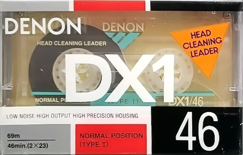 Compact Cassette: Nippon Columbia / Denon Denon - DX1 46