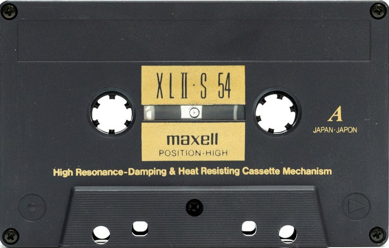 Compact Cassette: Maxell / Hitachi Maxell - XLII-S 54